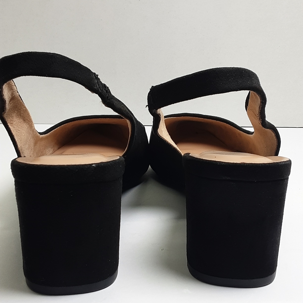 A New Day Elegant Black Slingback Heels - Picture 5 of 6